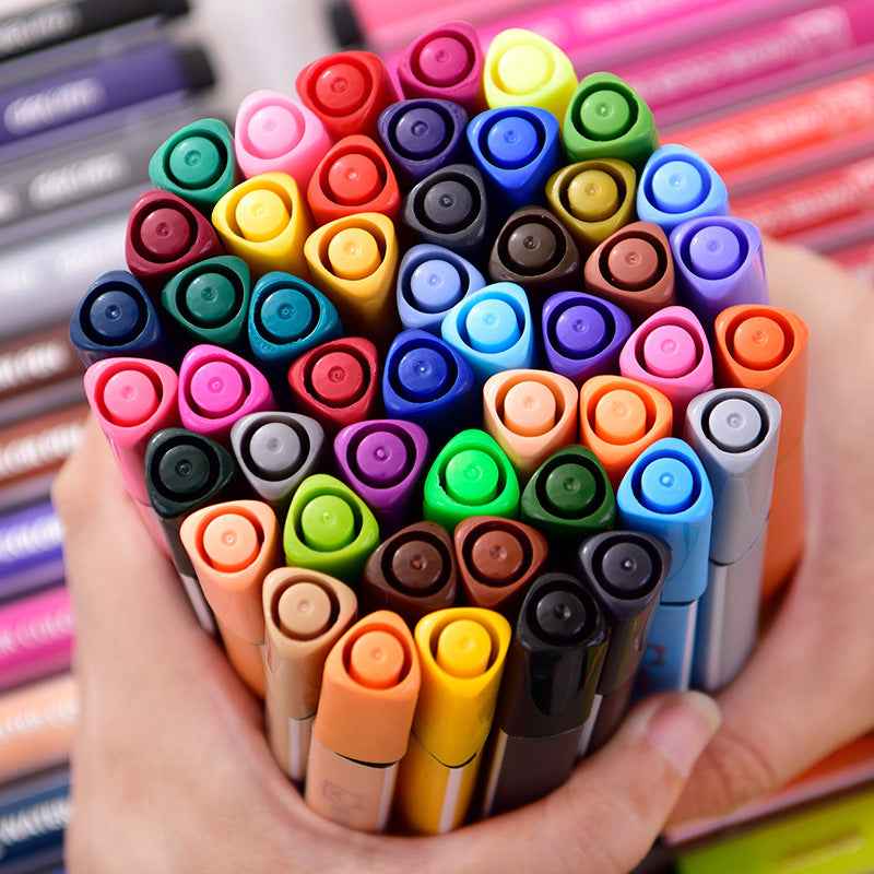 DELI 36 Colors Washable Marker Set for Kids - TTpen