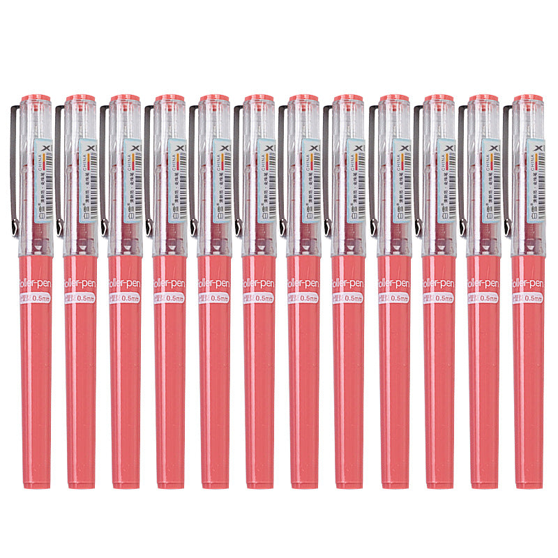 Snowhite X88 Roller Gel Pen Pack of 12 Red