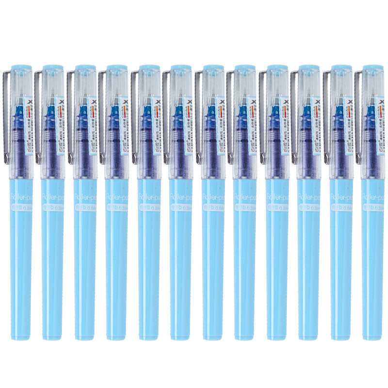 Snowhite X88 Roller Gel Pen Pack of 12 Blue