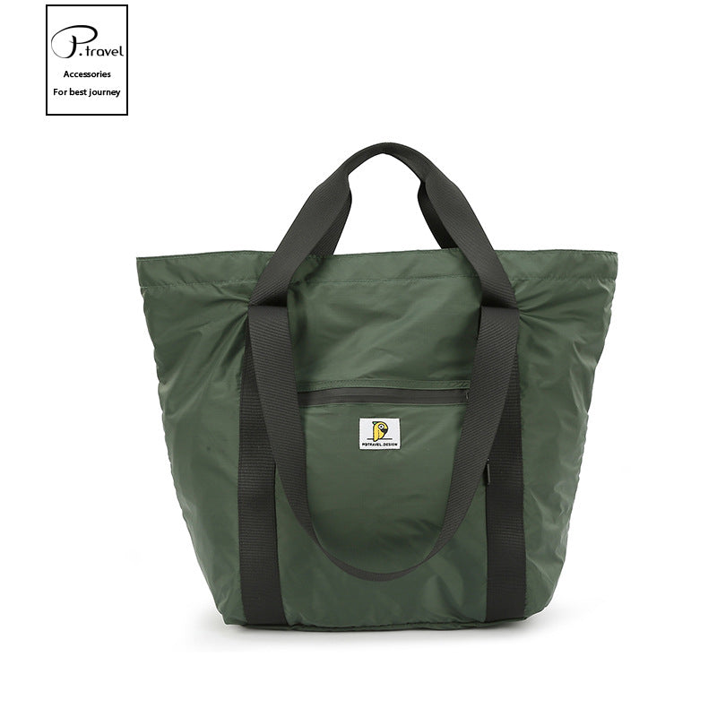 P.Travel Foldable Travel Totes Duffel Bag Green