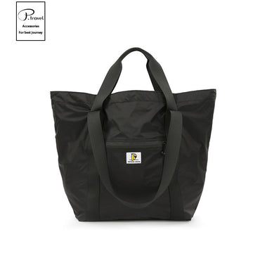 P.Travel Foldable Travel Totes Duffel Bag Black