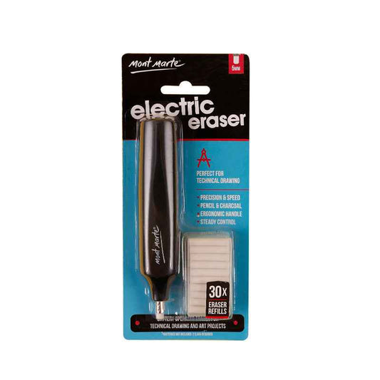 Mont Marte Electric Eraser with 30 Eraser Refills - TTpen