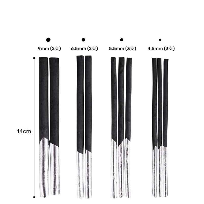 Mont Marte 10pce Willow Charcoal Sticks in Tin Box - TTpen