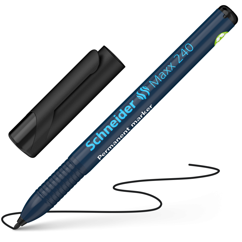 Schneider Maxx 240 Permanent Marker Pens 1-2 mm 4 Pack