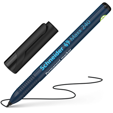 Schneider Maxx 240 Permanent Marker Pens 1-2 mm 4 Pack