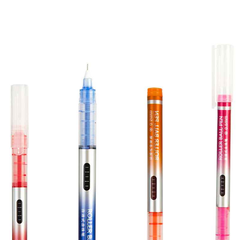 DELI S855 Liquid Ink Rollerball Pens 8 Color 0.5MM Fine Point - TTpen