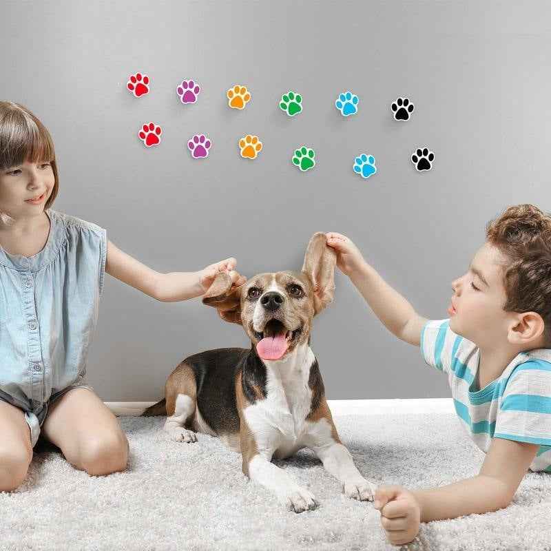 1000pcs Dog Paw Prints Stickers,1 inch - TTpen