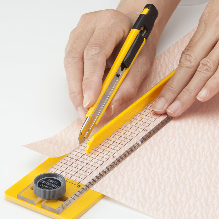 OLFA JAPAN Safety Cutter Mate Cutting Guard Guide Ruler 400mm 176B