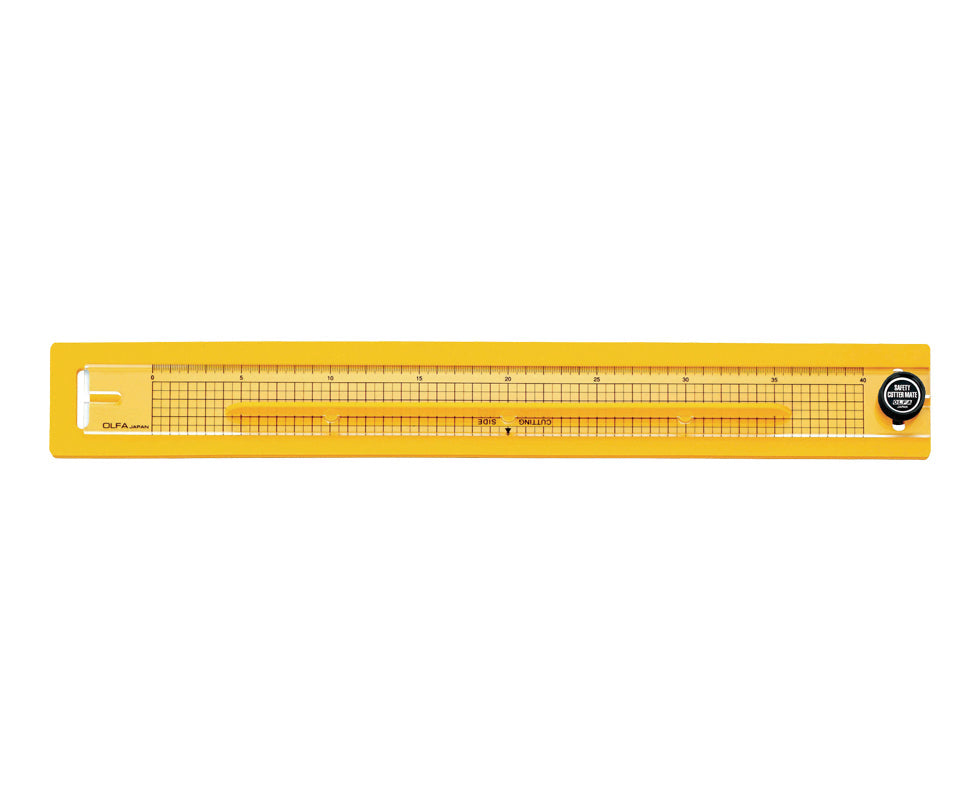 OLFA JAPAN Safety Cutter Mate Cutting Guard Guide Ruler 400mm 176B