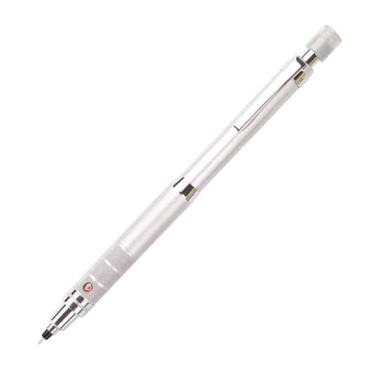 Uni Kuru Toga Roulette Mechanical Pencil,0.5 mm Silver Body - TTpen