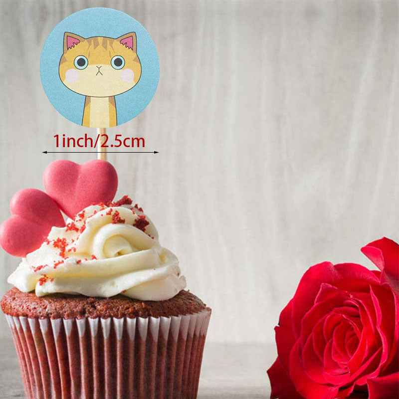 1000 Pieces Mini Cute Cat Stickers for Kids Reward 1 INCH - TTpen
