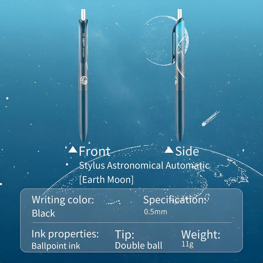 KOKUYO Astronomy Pen: Cute Dry Fast Black 0.5mm