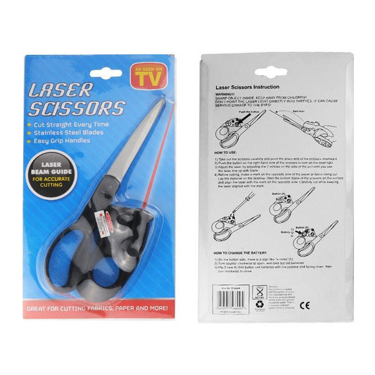 Laser Guided Scissors - White Background Product Photo