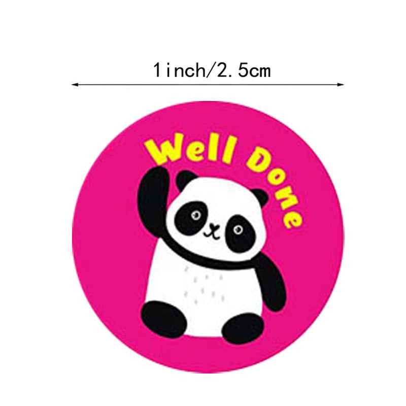 1000PCS Round Animal Reward Stickers for Teacher Classroom 1 INCH - TTpen