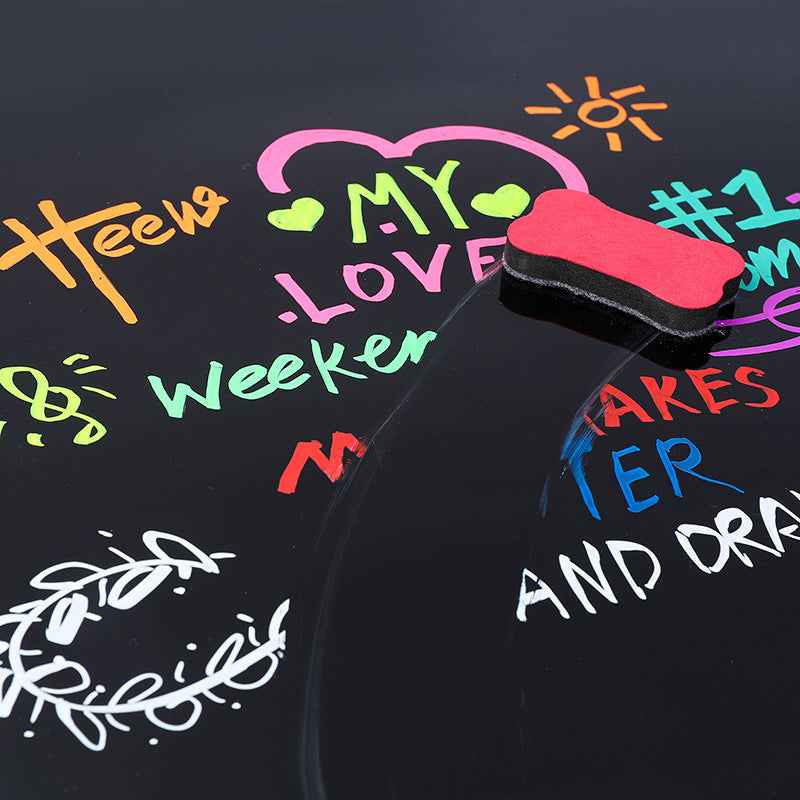 Guangna Dry Erase Markers,12 Color White Board Chisel Tip Markers - TTpen