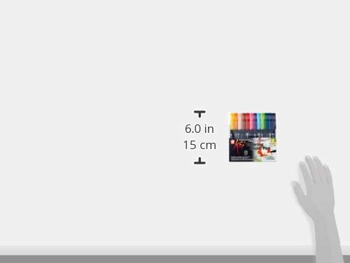 SAKURA Koi Colouring Brush Pen Set - Pack of 12 Pens