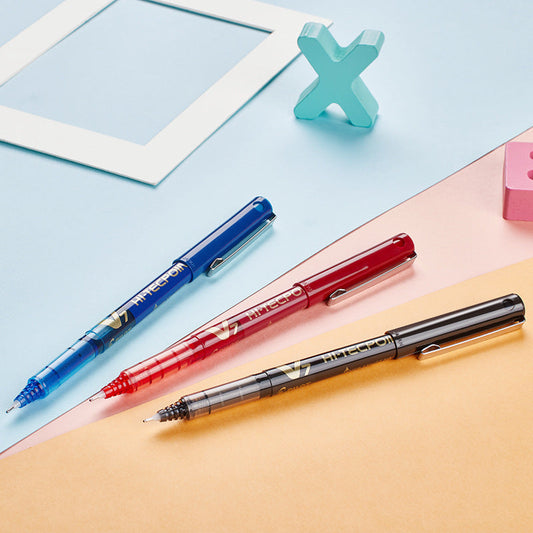 Pilot BX V7 Hi-Tecpoint Rollerball Pen 3 Color Pack