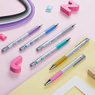 Pilot Juice Up 04 Retractable Gel Ink Pen,0.4mm,6 Metallic Color Set