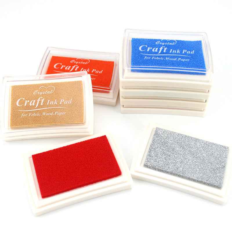 15 Colors Craft Ink Pad for Stamps Paper Wood Fabric - TTpen