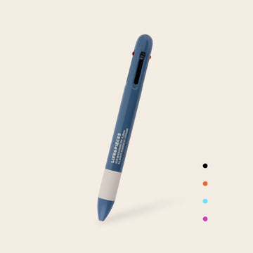 Livework Retro Life&Pieces 4 Color Ball Point Pen 0.38mm