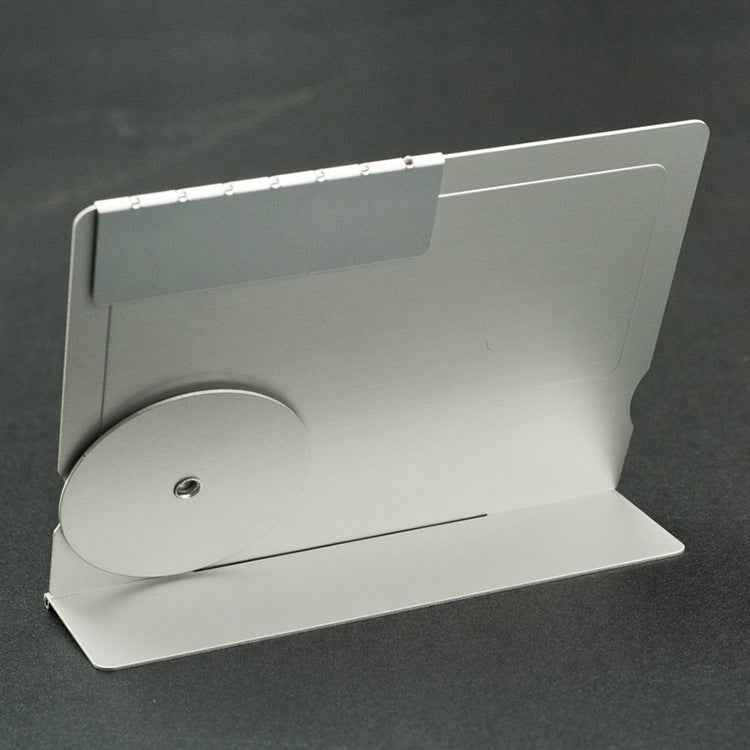 2 Pack Aluminum Alloy Mini Desk Calendar