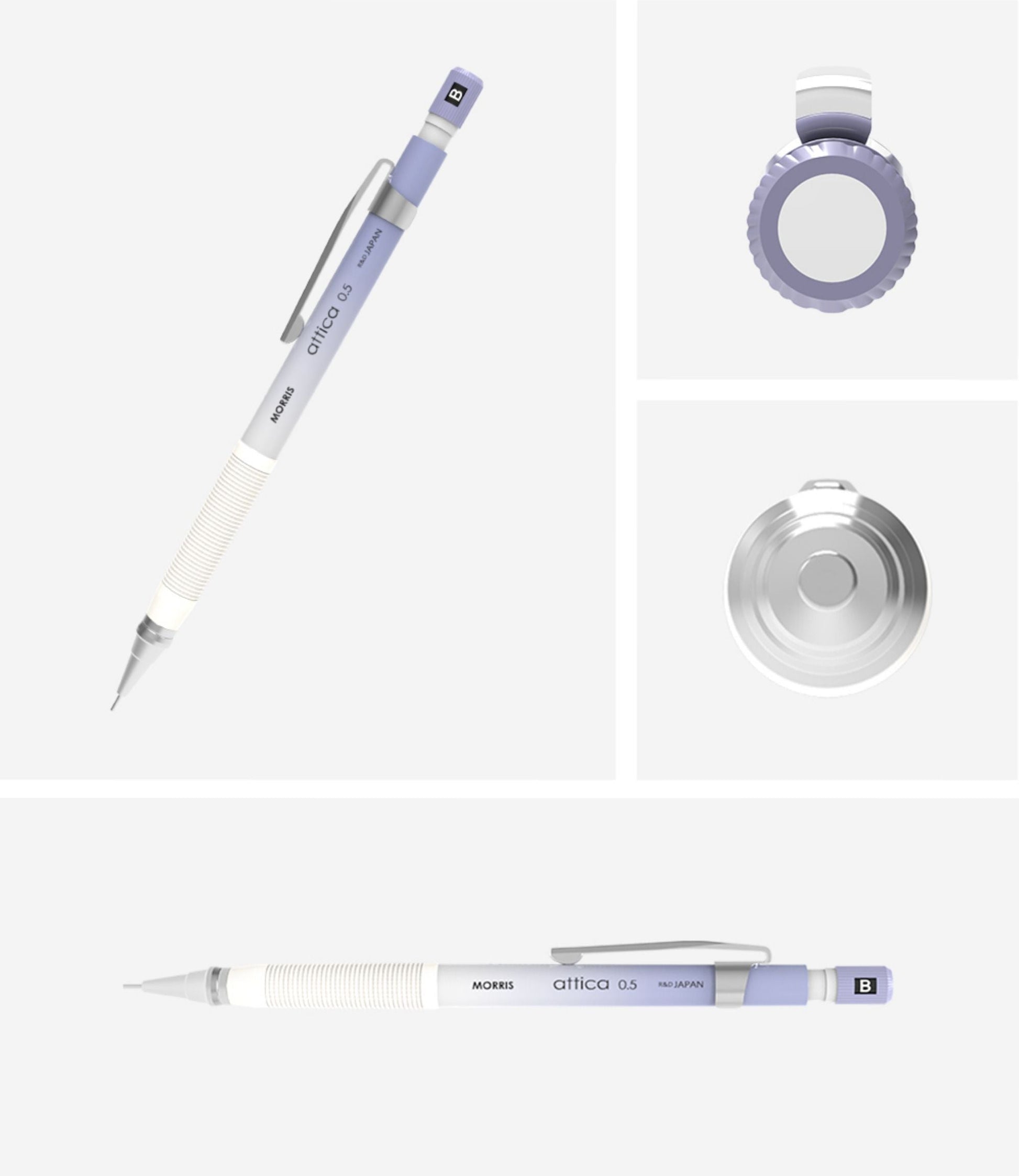 MORRIS ATTICA Gradient Resin Mechanical Pencil (0.5mm)