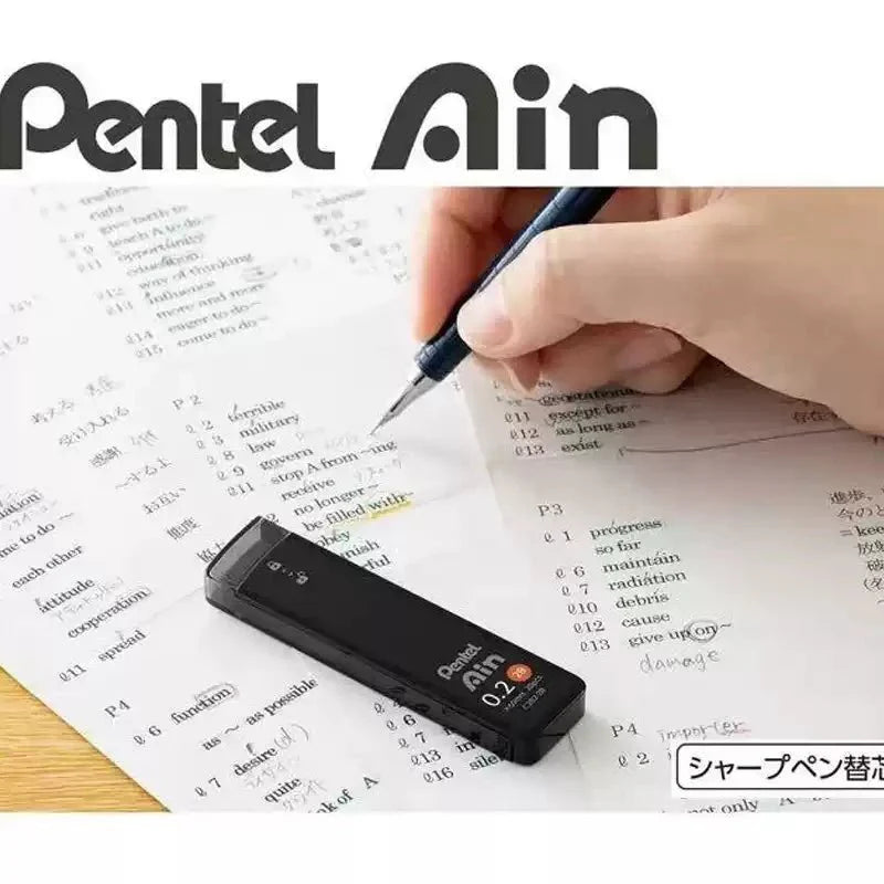 2PCS Pentel Ain Polysheath Pencil Leads 0.2/0.3/0.4/0.5/0.7/0.9/1.3mm