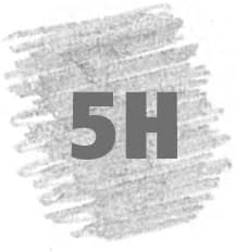 Staedtler 100 Mars Lumograph 5H Graphite Art Drawing Pencil,12 Pack