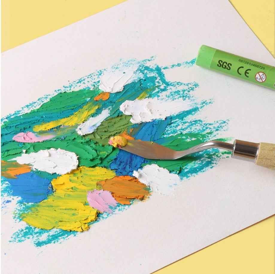 GIORGIONE Soft Oil Pastels for Artistis,24/36/48 Macaron Color - TTpen