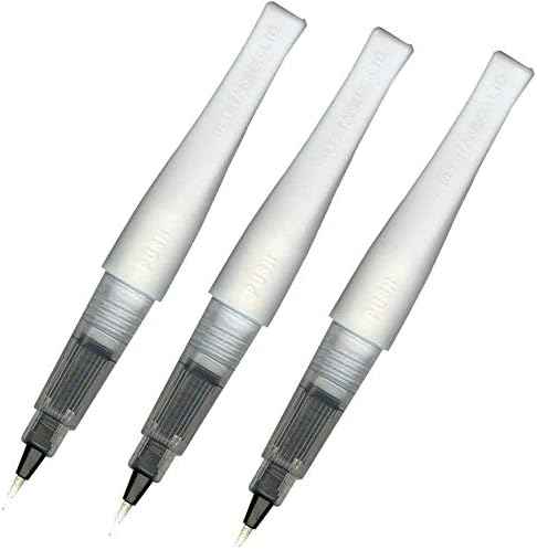 KURETAKE Zig Wink of Stella Brush,No 999 Glitter Clear Color 3 Pack