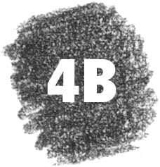 Staedtler 100 Mars Lumograph 4B Graphite Art Drawing Pencil,12 Pack