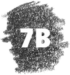 Staedtler 100 Mars Lumograph 7B Graphite Art Drawing Pencil,12 Pack