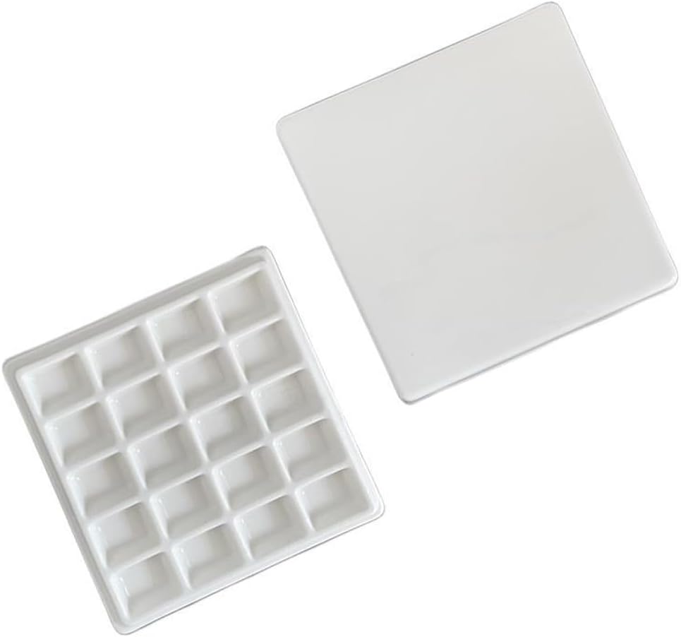 Ceramic Artist Paint Palette Tray - 10/12/20 Well