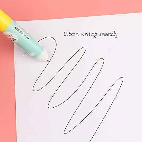 10in1 Multicolor Animal Retractable Ballpoint Pen 0.5mm 8 Pack - TTpen