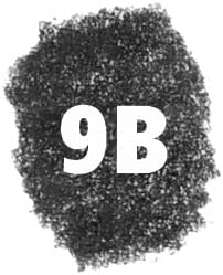 Staedtler 100 Mars Lumograph 9B Graphite Art Drawing Pencil,12 Pack