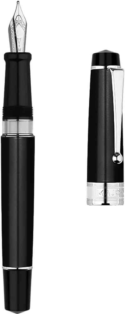 Majohn T5 Piston Fountain Pen,Large Ink Capacity Writing Set with Box - TTpen