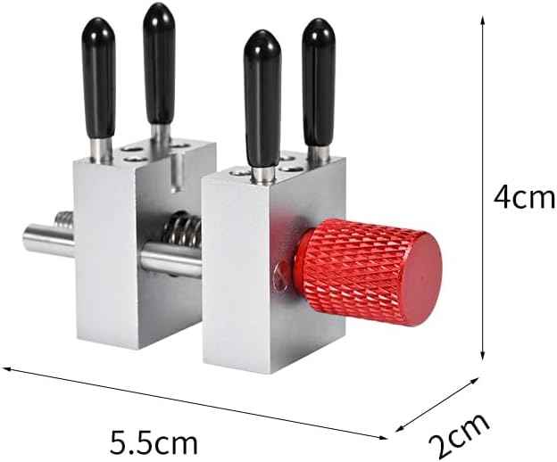 Model Metal Handy Mini Vise Vice Grip Width 0.78inch - 1.18inch Ajustable Red - TTpen