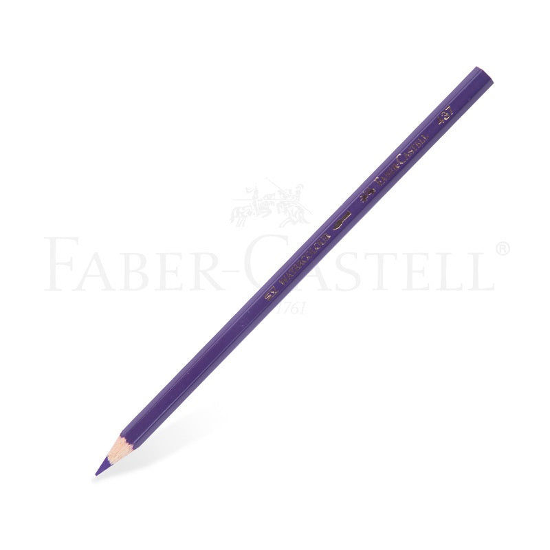 Faber-Castell Watercolor Pencil Single Colour - 12 Pack 437 Purple