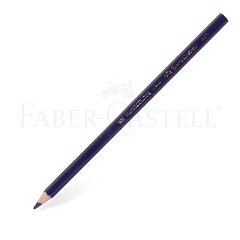 Faber-Castell Watercolor Pencil Single Colour - 12 Pack 441 Dark Blue