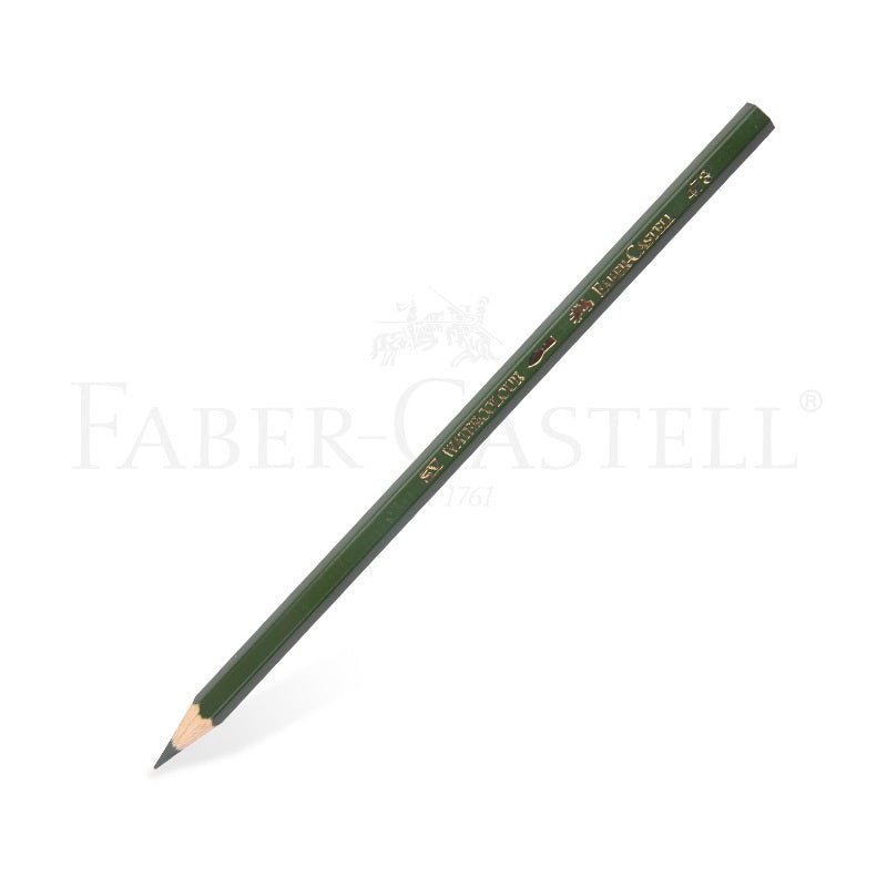 Faber-Castell Watercolor Pencil Single Colour - 12 Pack 473 Olive Green