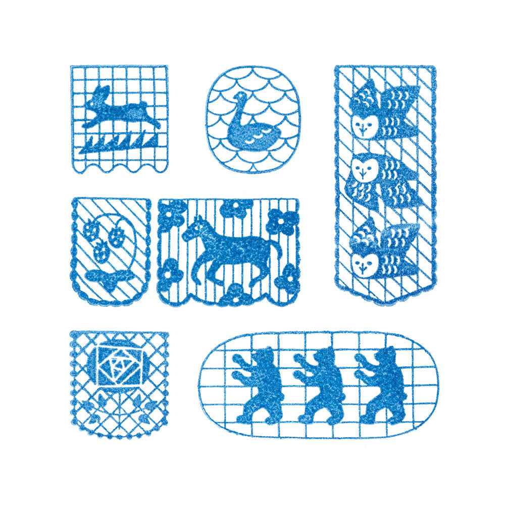 KING JIM Kori Jirushi Ice Cube Stamp Set HITOTOKI