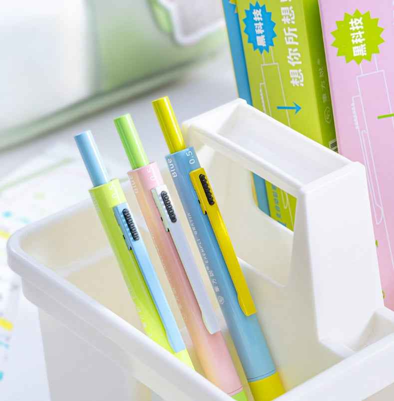 4in1 Multi-Function Pen,0.7mm Ballpoint Pen 0.5mm Mechanical Pencil