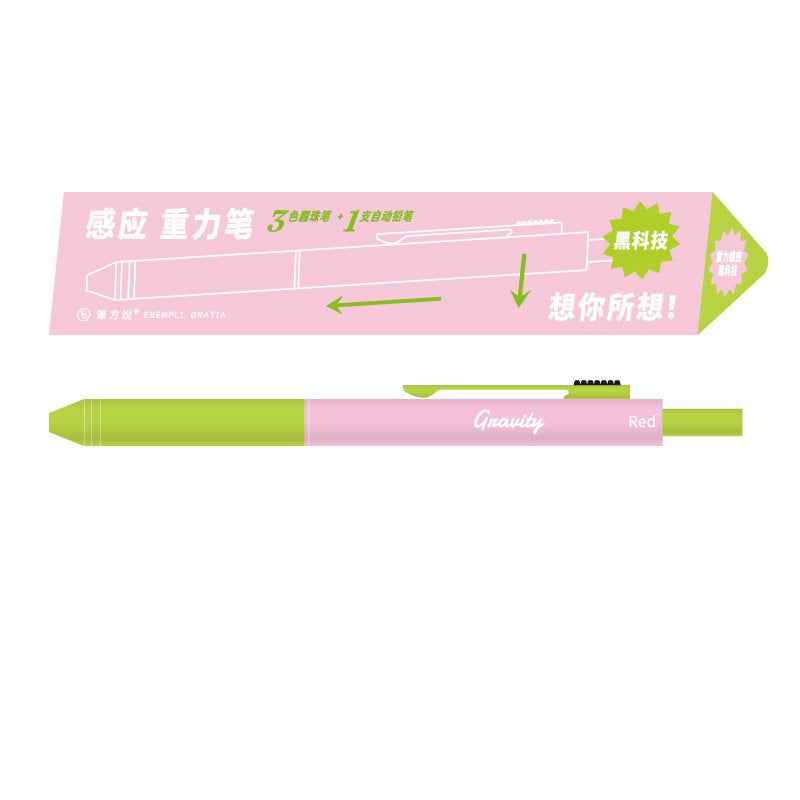 4in1 Multi-Function Pen,0.7mm Ballpoint Pen 0.5mm Mechanical Pencil