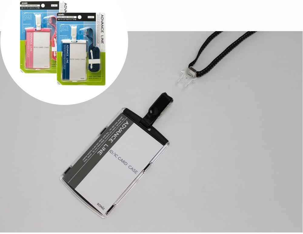 Sonic ID Name Card Hard Case & Strap Vertical AL-847