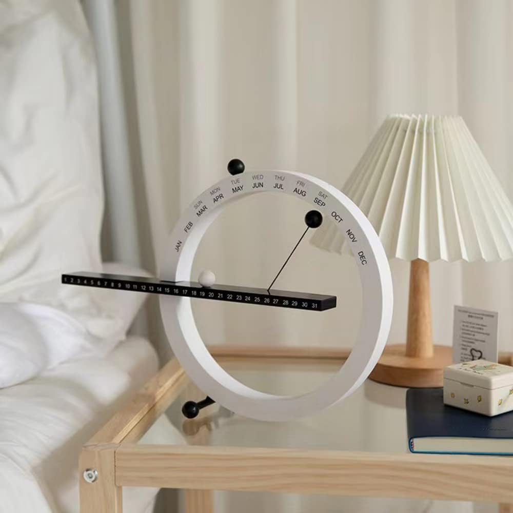 Desk 2024 Perpetual Calendar,Month Week Date Display