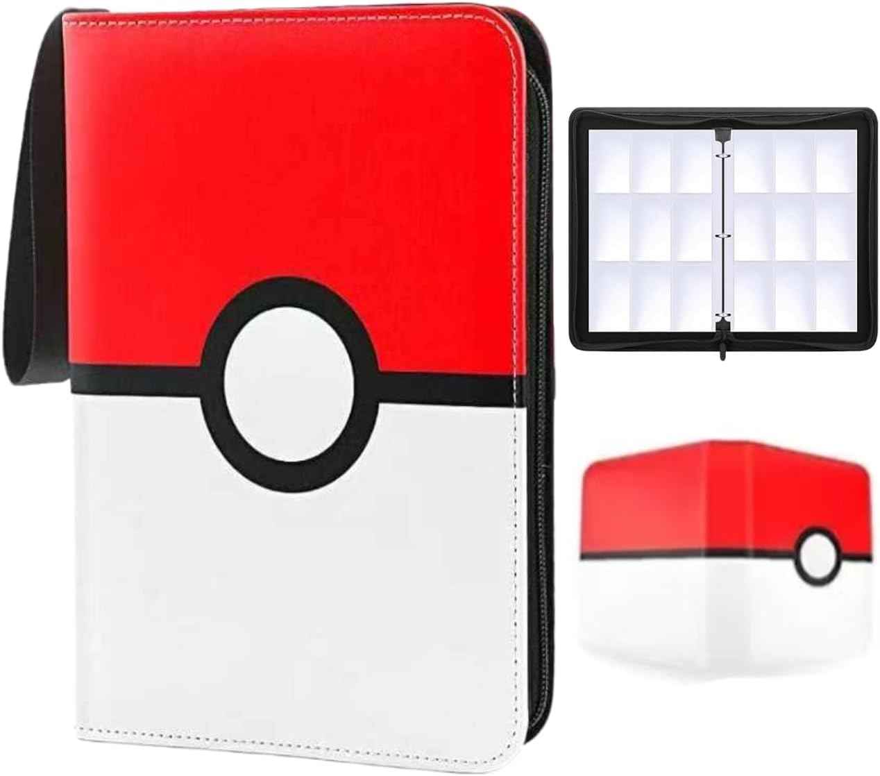 9-Pocket Trading Card Binder Album Holds 900 Cards