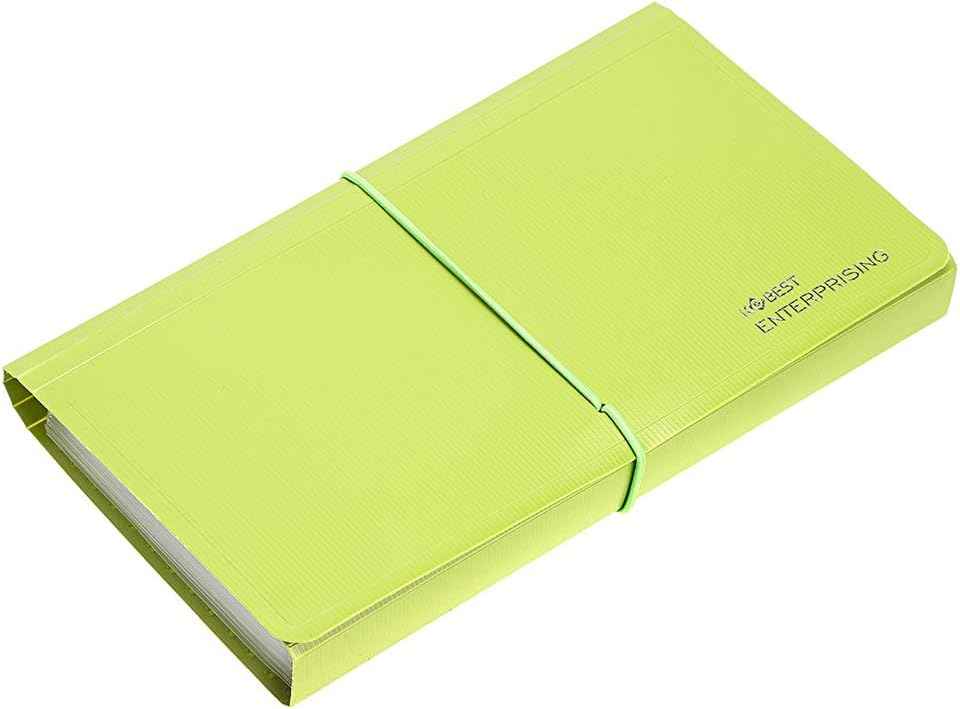 KOBEST 13 Pockets Expanding File Folder for Receipts Coupons Cards - TTpen