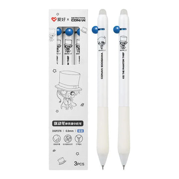 Detective Conan ST Erasable Pen - Kawaii Blue Black Ink