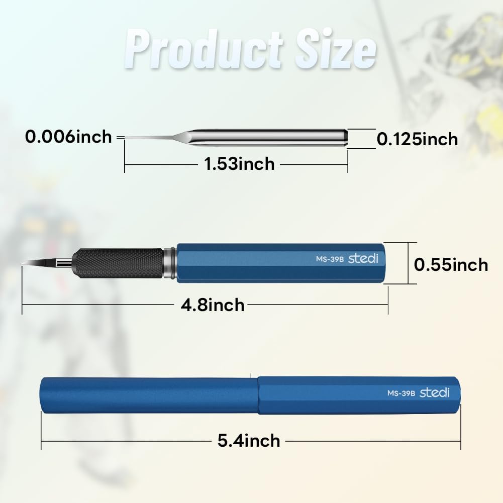 Stedi Model Scriber Chisel,Tungsten Steel Blades 0.15mm - TTpen