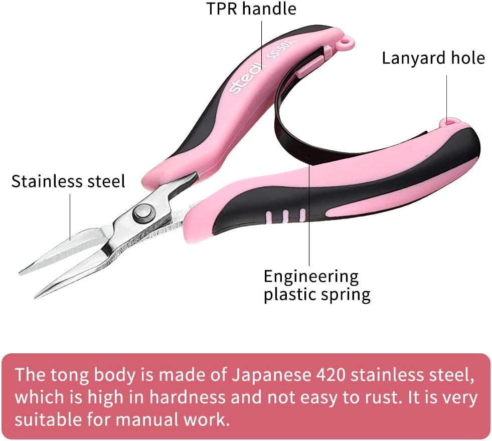 Stedi 4.9-Inch Needle Nose Pliers for Jewelry Making - TTpen